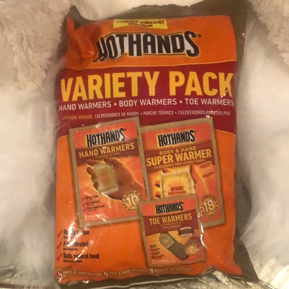 Brand New HotHands 13 Variety Pack Hand Warmers Body Warmers Toe Warmers - Picture 3 of 5